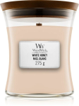 Scented Candle, Medium WOODWICK White Honey 275 g, 1 piece