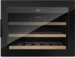 Caso Wine cooler WineSafe 18 EB Energy efficiency class G Built-in Bottles capacity 18 bottles Cooling type Compressor technology Black