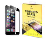 Mocco Full Glue 5D Signature Edition karastatud klaas t&auml;iskattega raamiga Apple iPhone 6 / 6S jaoks, must