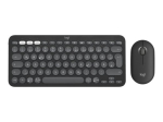 Logitech Pebble 2 Combo traadita kompakt klaviatuur ja hiir komplekt