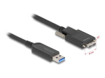 Delock USB Kaabel 7,5m Must