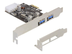 DeLock PCI Express kaart > 2x USB 3.0 PCI Express x1 5Gbps adapter