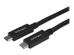 StarTech.com 3ft / 1m USB C to USB C kaabel - USB 3.1 (10Gbps) - 4K - USB-IF - laadimine ja s&uuml;nkroonimine - USB Type C to Type C kaabel - USB Type...