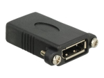 Delock DisplayPort adapter, isane emasesse, must