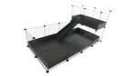 C&C moodulkast &uuml;hekorruseline 4x2 + Loft 2x1 + Must ramp