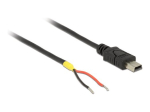 Delock USB-kaabel 10cm Must