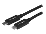 StarTech.com USB C kuni UCB C kaabel - 0.5m - L&uuml;hike - M/M - USB 3.1 (10Gbps) - USB C laadimiskaabel - USB Type C kaabel - USB-C kuni USB-C kaabel...