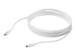 StarTech.com USB C to USB C Kaabel - 13 ft / 4m - 5A PD - M/M - Valge - USB 2.0 - USB-IF Kinnitus - USB Type C Kaabel - USB C Laadimkaabel (USB2C5