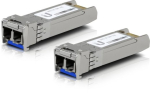 Ubiquiti UACC-OM-SM-10G-D-2 v&otilde;rgu transceiver moodul Kiudoptiline 10000 Mbit/s SFP+ 1310 nm