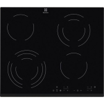 Electrolux EHF6343FOK 60 cm keraamiline pliit 4 tsooni Must Sisseehitatav