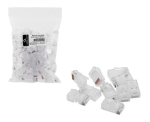 Cablexpert PLUG3UP6/100 wire connector 1 Transparent
