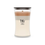 WoodWick Caf&eacute; Macchiato vahak&uuml;&uuml;nla Cylinder Coffee White, Brown 1 tk