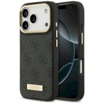 Guess 4G Logo Plate MagSafe Case iPhone 17 Pro jaoks / Must