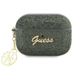 Guess GUAP2GLGSHA Glitter Flake 4G Charm &uuml;mbris AirPods Pro 2 jaoks (2022/2023) / khaki