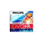 Philips DR8S8J01C/00 DVD+R DL ketas 8.5GB