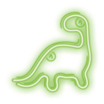 Neolia NNE01 DINOSAUR neon LED signaallaud