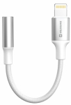 Swissten Tekstiil Lightning kuni 3.5mm Audio Adapter 15cm