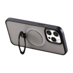 Joyroom JR-BP004 Magnetiline Kaitsekott Hoidikuga iPhone 15 jaoks (Must)