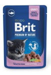 BRIT Premium by Nature Kitten Valge kala - m&auml;rgkassitoit - 100 g