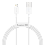 Baseus USB Lightning-kaabel 1m valge