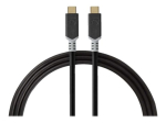 Nedis USB 3.2 Gen 2 USB Type-C Kaabel 1m Must