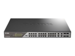 D-Link DSS 200G-28MPP 24-portine Gigabit Ethernet PoE l&uuml;liti