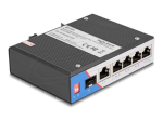 DeLock 5-Portiline Gigabit Ethernet PoE+