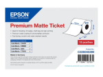 Epson Premium Tickets (10.2 cm x 50 m) 1 Roll C33S045390