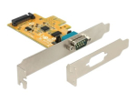 DeLock PCI Express kaart seeria pingevoolu kaitse Seriel adapter PCI Express 2.0 x1 115.2Kbps