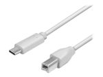 LogiLink USB 2.0 kuni USB Type-C kaabel 1m Hall