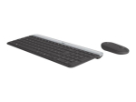 Logitech Slim Wireless Combo MK470 Hiir ja klaviatuuri komplekt Juhtmevaba Saksa