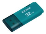 KIOXIA TransMemory U202 32GB USB 2.0 Flash Drive Blue