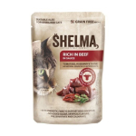 SHELMA Rikas veisest kastmes - niiske kassitoit - 85g