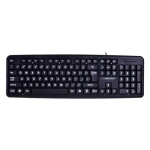 Esperanza EK129 klaviatuur USB QWERTY UK English must