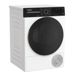 Whirlpool kuivati WP C8 WBS EE Energiat&otilde;hususklass C Esikaarne 8 kg Digitaalne S&uuml;gavus 61 cm Aurufunktsioon Valge