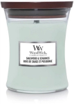 Woodwick Sagewood & Seagrass k&uuml;&uuml;nal 275 g