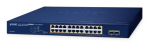 19'' 24-portine 10/100/1000T 802.3at POE + 2-portine 1000X