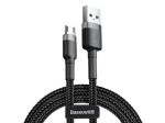 Baseus Cafule USB-A kuni Micro USB Kaabel 1m Must