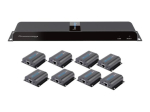 TECHly CAT6/6a/7 50m HDMI 1x8 laiendaja jaotur koos IR Pass-back