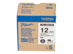 Brother HGEM931V5 Laminated Tape (1.2 cm x 8 m) 5 rolls