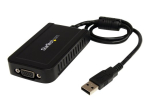 StarTech.com USB to VGA adapter - 1920x1200 - v&auml;lisvideo- ja graafikakaart - duaalmonitori kuvaadapter - toetab Windows (USB2VGAE3) USB / VG