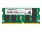 Transcend DDR4 SDRAM 8GB 2666MHz CL19 Non-ECC SO DIMM 260-PIN