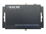 Black Box Audio Embedder/De-embedder - HDMI Audio Injector/Remover