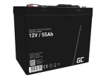 GREENCELL akuga AGM VRLA 12V 55Ah