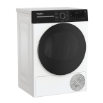 Whirlpool kuivati WPS D8 WBS EE Energiat&otilde;hususklass D Esikaarne 8 kg Soojuspump Digitaalne S&uuml;gavus 55 cm Valge