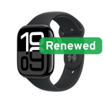 Apple Renewed Grade B Apple Watch Series 10 LTE 46mm Jet Black
