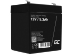 Green Cell AGM45 UPS akut&uuml;&uuml;p suletud pliiakut&uuml;&uuml;p (VRLA) 12 V 5,3 Ah