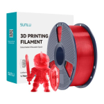 Sunlu PLA+ filament (l&auml;bipaistev punane)