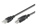 goobay USB-kaabel 1.8m Must