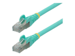 StarTech.com 2m CAT6a kaabel - aqva - madala suitsuga halogeenivaba (LSZH) - 10GbE 500MHz 100W ++ takistamata RJ-45 pingej&otilde;uga S/FTP v&otilde;rgu patch-ka...